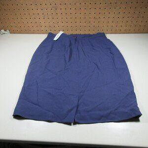 Vintage Barami womens solid grape lined Wool Blend knee length skirt 6 USA NWT